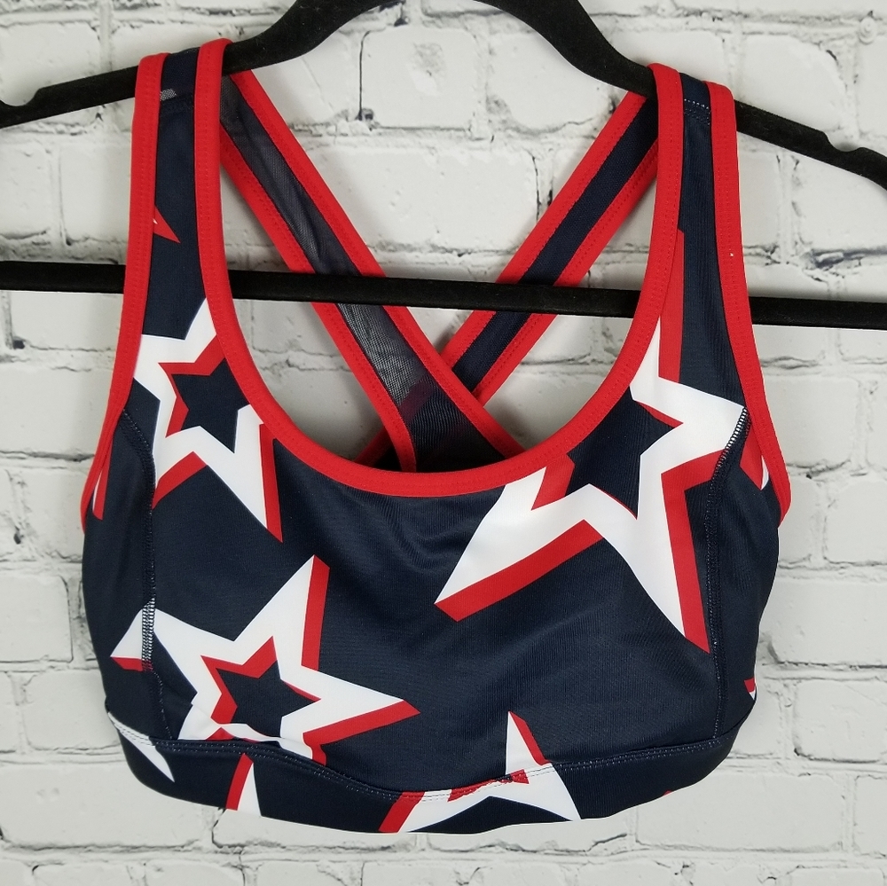 XERSION | criss-cross racerback sports bra